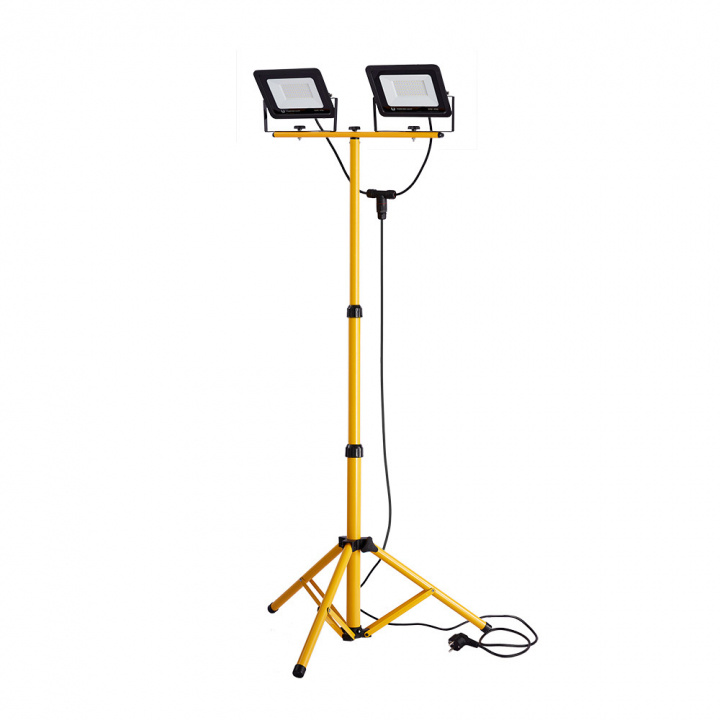 Forever Light Arbetslampa LED 2x30W 6000K med stativ i gruppen HEM, HUSHÅLL & TRÄDGÅRD / El & Belysning / Arbetsbelysning hos TP E-commerce Nordic AB (38-86901)