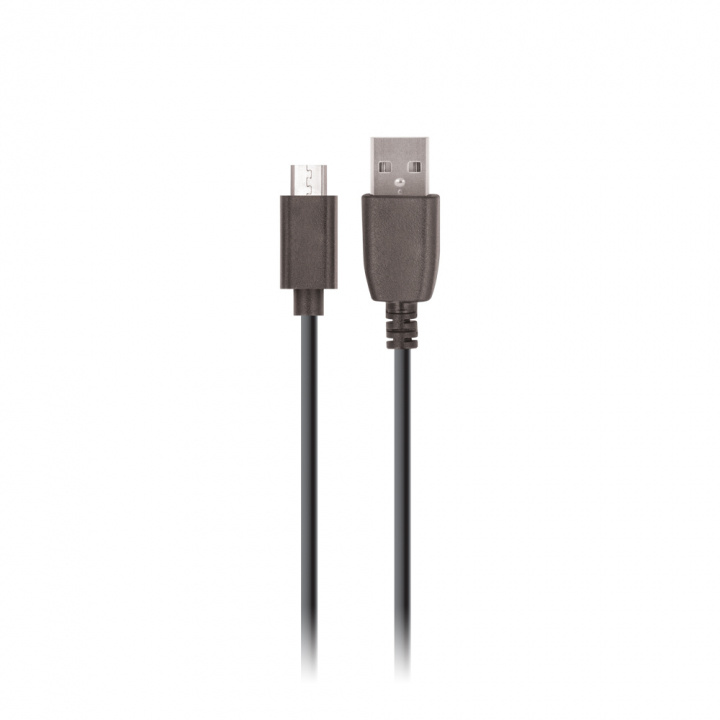 Maxlife kabel USB - microUSB 2,0 m 2A, Svart i gruppen DATORER & KRINGUTRUSTNING / Datorkablar / USB-kablar / Micro-USB / Kablar hos TP E-commerce Nordic AB (38-86907)