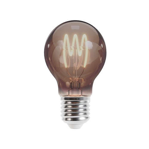 Forever Light LED-lampa med filament E27 A60 4W 230V 2000K 250lm SF, Sotat glas i gruppen HEMELEKTRONIK / Belysning / LED-lampor hos TP E-commerce Nordic AB (38-86947)