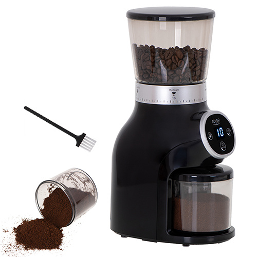 Adler AD 4450 Kaffekvarn med burr grinder i gruppen HEM, HUSHÅLL & TRÄDGÅRD / Hushållsmaskiner / Kaffemaskiner & Tillbehör / Kaffekvarnar hos TP E-commerce Nordic AB (38-86965)