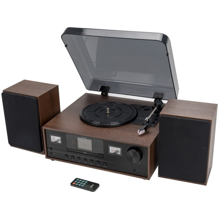 Denver Retro Music System TT/BT/DAB+/FM/CD 2x5W i gruppen HEMELEKTRONIK / Ljud & Bild / Hemmabio, HiFi & Bärbart / Kompaktstereo & Skivspelare hos TP E-commerce Nordic AB (38-87249)