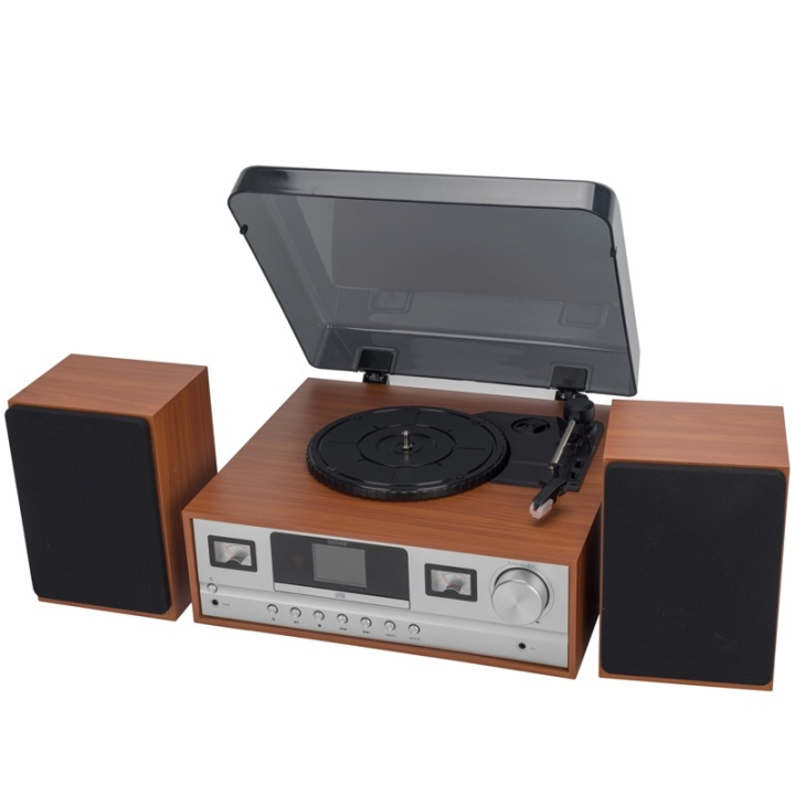 Denver Retro Music System TT/BT/DAB+/FM/CD 2x5W i gruppen HEMELEKTRONIK / Ljud & Bild / Hemmabio, HiFi & Bärbart / Kompaktstereo & Skivspelare hos TP E-commerce Nordic AB (38-87250)