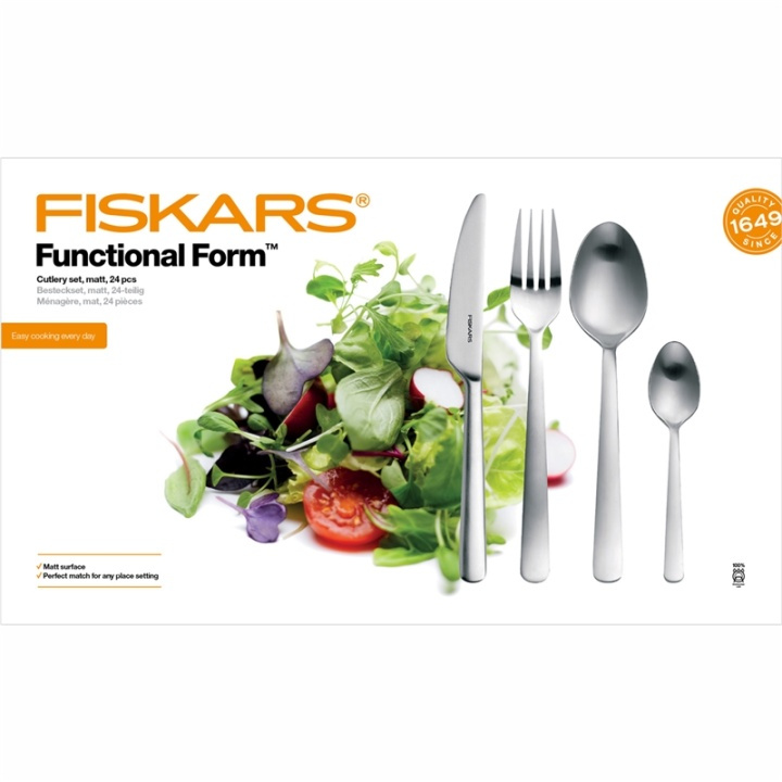 Fiskars Bestickset 24-delar i gåvoask i gruppen HEM, HUSHÅLL & TRÄDGÅRD / Köksredskap / Övriga köksredskap hos TP E-commerce Nordic AB (38-87356)