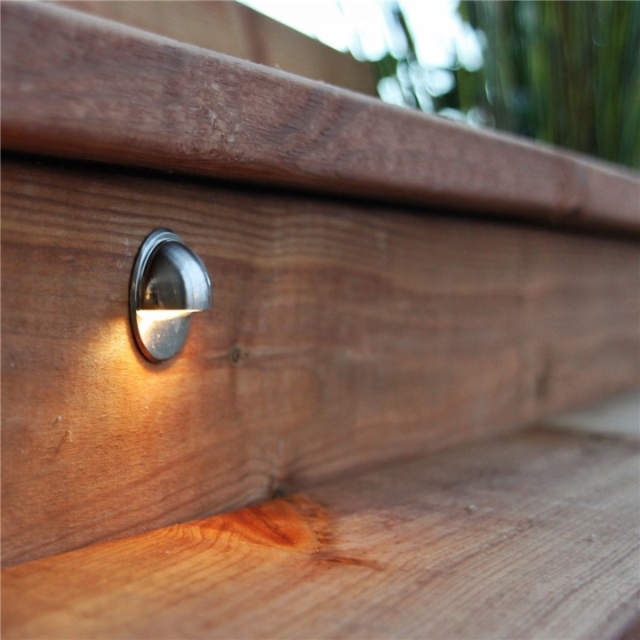 LightsOn Aries 4 lampor 10lm Ø3,5cm Zink i gruppen HEM, HUSHÅLL & TRÄDGÅRD / El & Belysning / Utomhusbelysning / Trädgårdsbelysning hos TP E-commerce Nordic AB (38-87645)