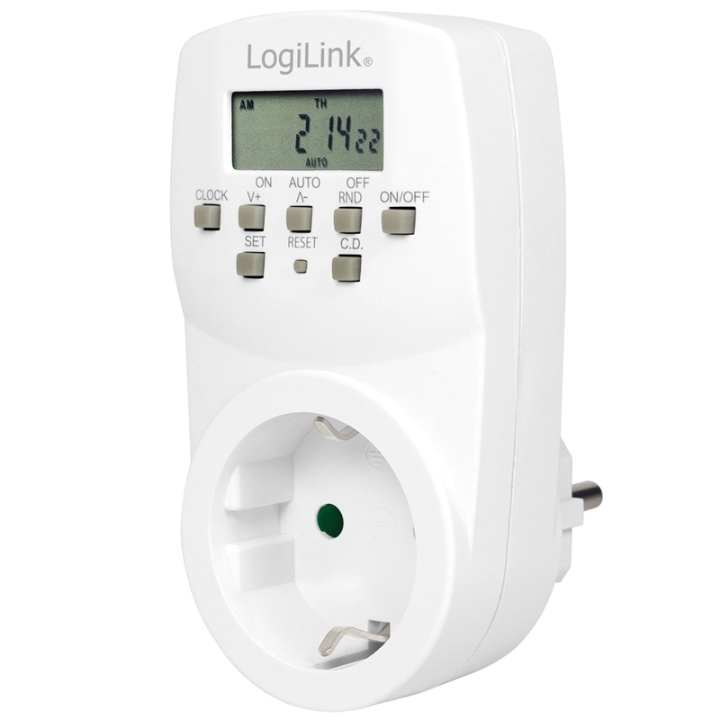 LogiLink Inomhustimer Digital 1800W i gruppen HEM, HUSHÅLL & TRÄDGÅRD / El & Belysning / Timers hos TP E-commerce Nordic AB (38-87667)