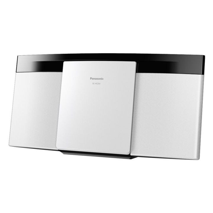 Panasonic Kompakt vägghängd microstereo vit i gruppen HEMELEKTRONIK / Ljud & Bild / Hemmabio, HiFi & Bärbart / Kompaktstereo & Skivspelare hos TP E-commerce Nordic AB (38-87852)