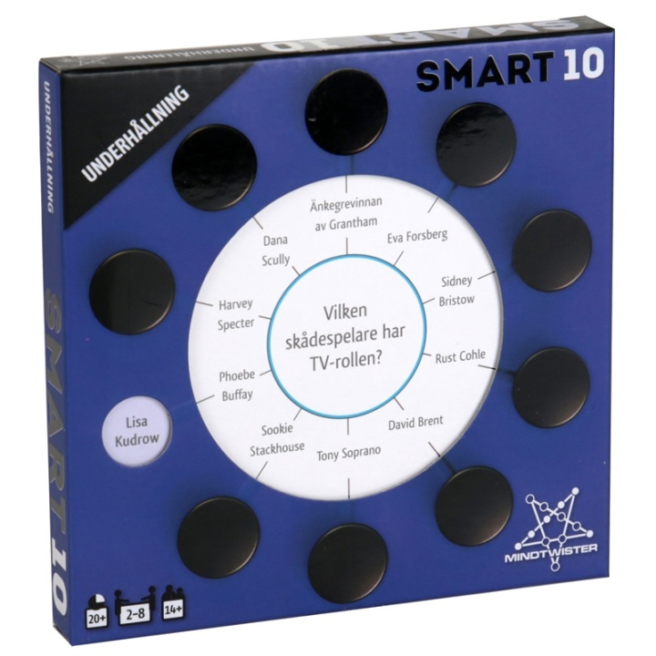 Peliko Smart10 Frågekort underhållning i gruppen LEKSAKER, BARN- & BABYPRODUKTER / Spel / Sällskapsspel hos TP E-commerce Nordic AB (38-87869)