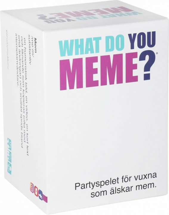 Peliko What do you Meme (SV) (40860362) i gruppen LEKSAKER, BARN- & BABYPRODUKTER / Leksaker / Sällskapsspel / Familjespel hos TP E-commerce Nordic AB (38-87870)