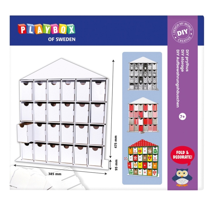 Playbox Pysselset DIY Prylhus i gruppen LEKSAKER, BARN- & BABYPRODUKTER / Leksaker / Experiment & DIY hos TP E-commerce Nordic AB (38-87961)