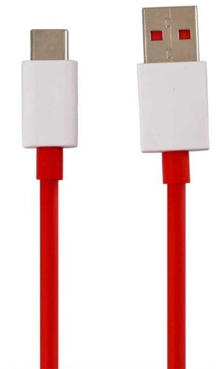 OnePlus D301 USB typ C kabel, 1m, Röd, Bulk i gruppen SMARTPHONE & SURFPLATTOR / Laddare & Kablar / Kablar / Kablar Typ C hos TP E-commerce Nordic AB (38-88047)