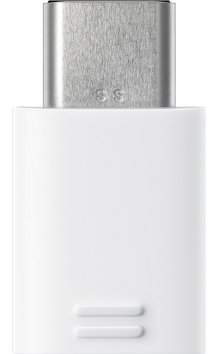 Samsung Adapter microUSB till USB-C, Vit, Bulk i gruppen SMARTPHONE & SURFPLATTOR / Laddare & Kablar / Adaptrar hos TP E-commerce Nordic AB (38-88050)