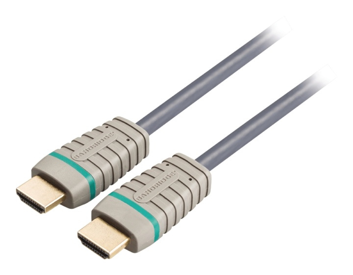 Höghastighets HDMI-kabel med Ethernet, HDMI till HDMI, 2m i gruppen HEMELEKTRONIK / Kablar & Adaptrar / HDMI / Kablar hos TP E-commerce Nordic AB (38-88100)