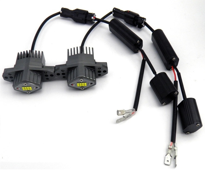 Angel Eyes-LED till BMW E90 LCI, 80W i gruppen BIL / Billampor / BMW Angel Eyes hos TP E-commerce Nordic AB (38-88116)