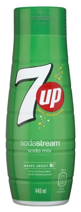 SodaStream 7Up 440ml - Ger 8 liter i gruppen HEM, HUSHÅLL & TRÄDGÅRD / Hushållsmaskiner / Vatten & Juice / Kolsyremaskiner / Smaker hos TP E-commerce Nordic AB (38-88281)