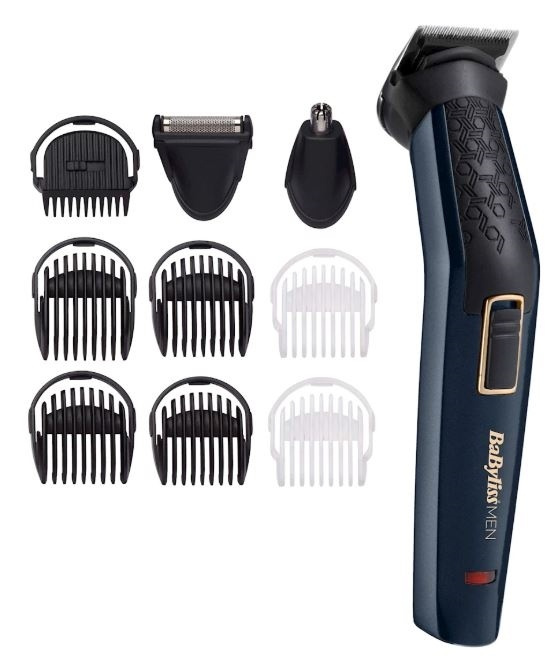 Babyliss MT728E 10-i-1 Hårtrimmer i gruppen SKÖNHET & HÄLSA / Hår & Styling / Rakning & Trimning / Hårtrimmers hos TP E-commerce Nordic AB (38-88671)