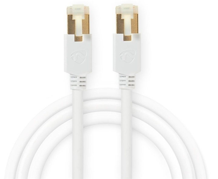 Nedis CAT6 Nätverkskabel | RJ45 hane | RJ45 hane | S/FTP | 20.0 m | Rund | LSZH / PVC | Vit | Kartong med fönster i gruppen DATORER & KRINGUTRUSTNING / Datorkablar / Nätverkskablar / Cat6 hos TP E-commerce Nordic AB (38-88705)