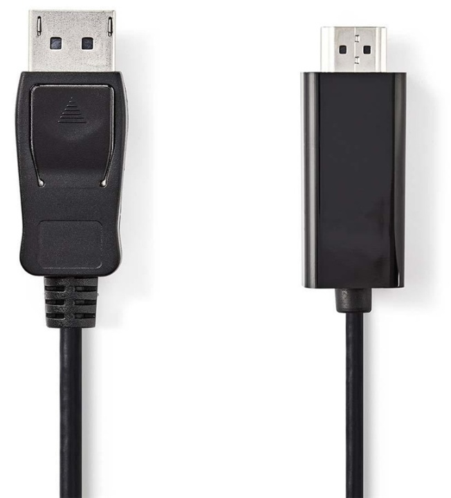 DisplayPort - HDMI-kabel | 2.0 m | Svart i gruppen HEMELEKTRONIK / Kablar & Adaptrar / HDMI / Kablar hos TP E-commerce Nordic AB (38-89011)