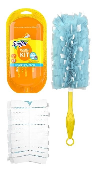 Swiffer Dammvippa med 5st Refillers i gruppen HEM, HUSHÅLL & TRÄDGÅRD / Städprodukter / Övriga städtillbehör hos TP E-commerce Nordic AB (38-89080)