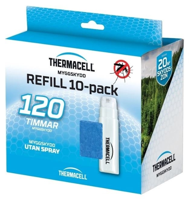 10-pack refill för Thermacell mygg- och knottskydd i gruppen HEM, HUSHÅLL & TRÄDGÅRD / Trädgårdsprodukter / Skadedjur hos TP E-commerce Nordic AB (38-89147)