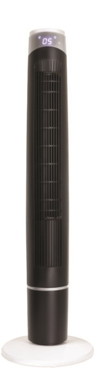 NORDIC HOME - Kraftfull och Svalkande Tornfläkt, Inkl fjärrkontroll, Svart i gruppen HEM, HUSHÅLL & TRÄDGÅRD / Fläktar & Klimatprodukter / Tornfläktar hos TP E-commerce Nordic AB (38-89205)