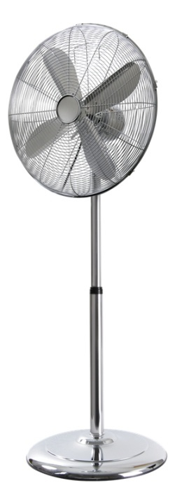 NORDIC HOME CULTURE Golvfläkt i metall, 60 W, 450 mm i gruppen HEM, HUSHÅLL & TRÄDGÅRD / Fläktar & Klimatprodukter / Golvfläktar hos TP E-commerce Nordic AB (38-89206)