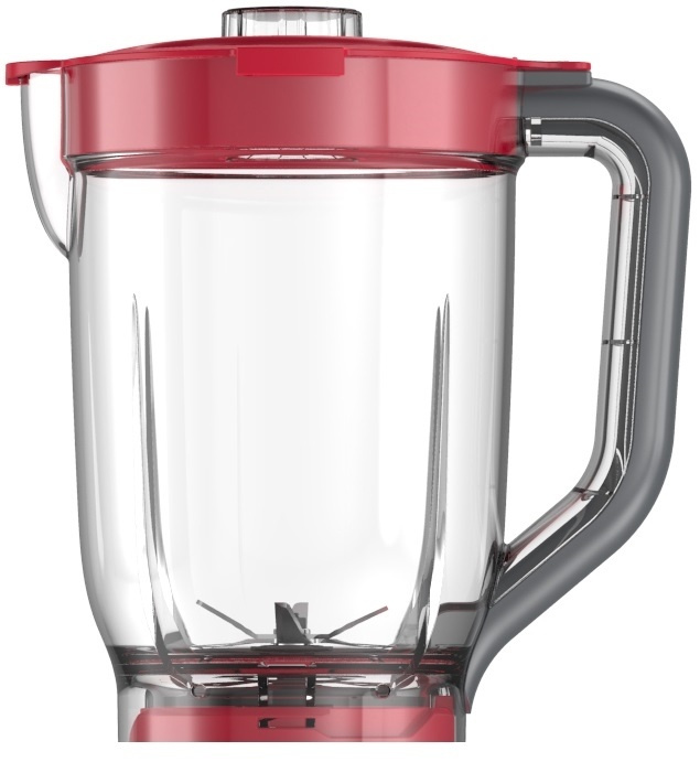 Mesko Extra Behållare till MS 4079 Blender 1,8L, Röd i gruppen HEM, HUSHÅLL & TRÄDGÅRD / Hushållsmaskiner / Matberedare & Köksassistenter / Mixer & Blender hos TP E-commerce Nordic AB (38-89242)