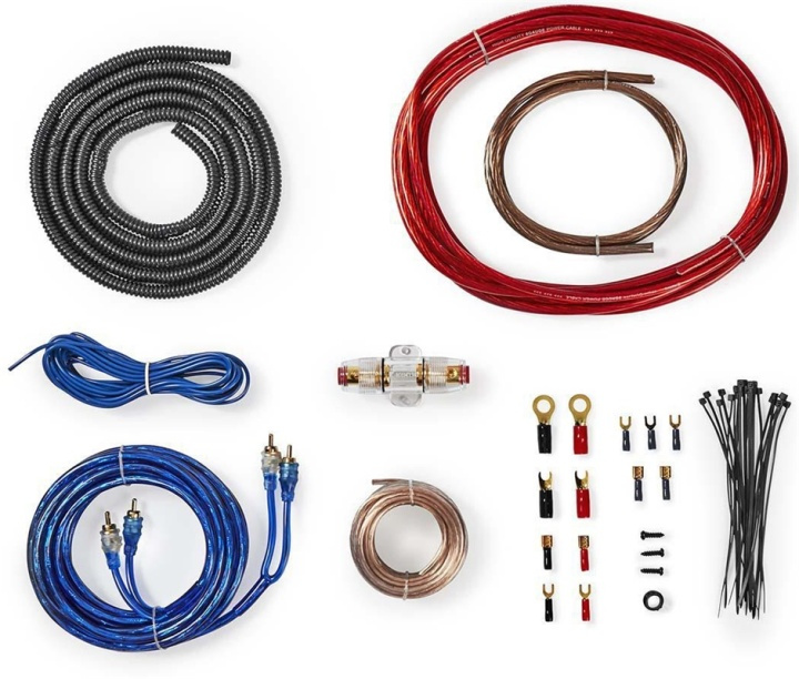 Nedis Bil Audio Connector Kit | 800 W | Guldplaterad | Presentbox i gruppen BIL / Billjud & Multimedia / Kablar hos TP E-commerce Nordic AB (38-89260)
