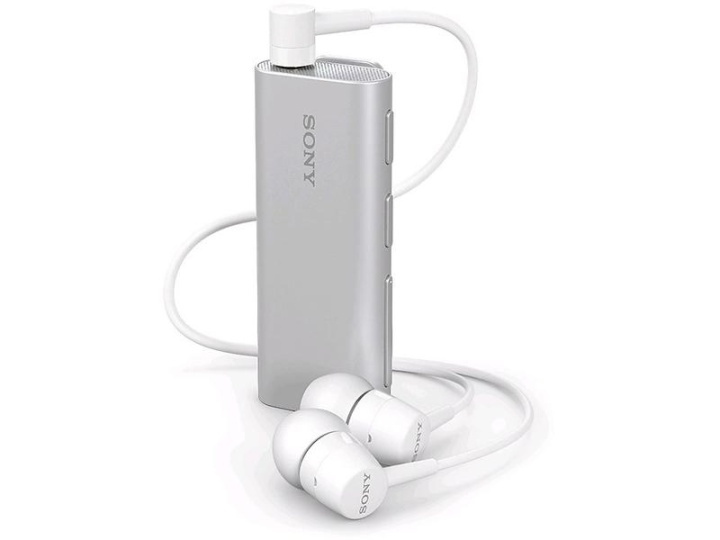 Sony SBH56, Bluetooth-headset med högtalare, Silver i gruppen HEMELEKTRONIK / Ljud & Bild / Hörlurar & Tillbehör / Hörlurar hos Teknikproffset Nordic AB (38-89293)