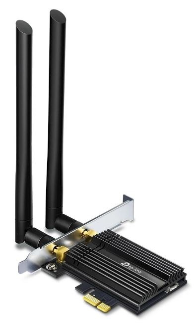 TP-Link Archer TX50E Trådlöst Nätverkskort i gruppen DATORER & KRINGUTRUSTNING / Nätverk / Nätverkskort / PCI Express Trådlösa hos TP E-commerce Nordic AB (38-89321)