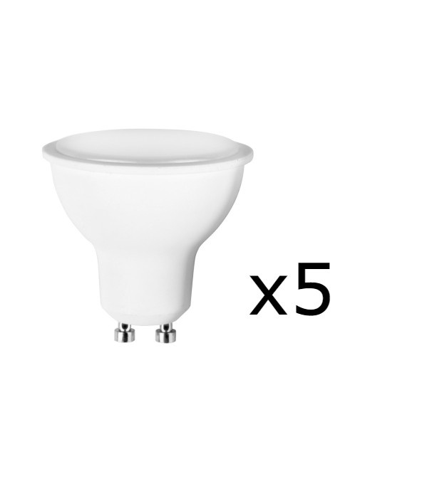 LED-lampa GU10 1W 230V 3000K 5-pack, Varmvitt i gruppen HEMELEKTRONIK / Belysning / LED-lampor hos TP E-commerce Nordic AB (38-89339-PKT05)