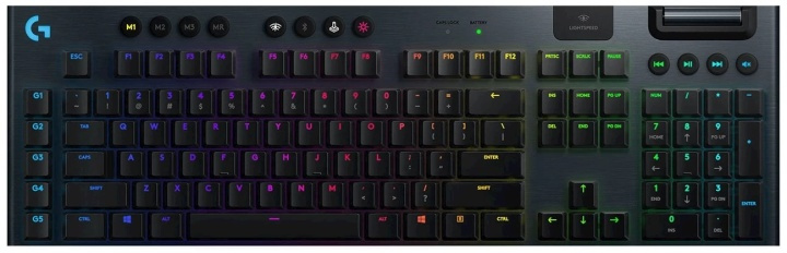 Logitech G915 Trådlöst mekaniskt gamingtangentbord i gruppen DATORER & KRINGUTRUSTNING / Gaming / Tangentbord hos TP E-commerce Nordic AB (38-89454)