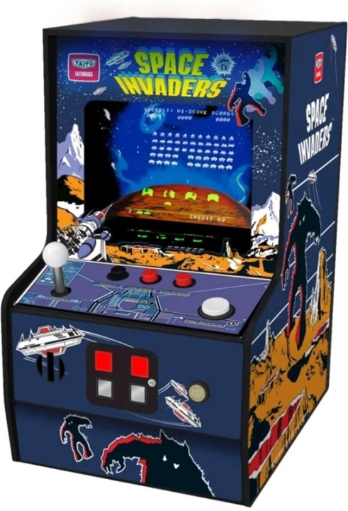 My Arcade Micro Player Space Invaders i gruppen HEMELEKTRONIK / Spelkonsoler & Tillbehör / Övriga spel & tillbehör hos TP E-commerce Nordic AB (38-89488)