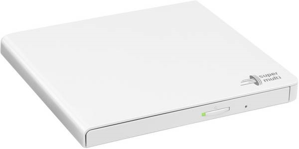 LG Slim Extern DVD-brännare, Vit i gruppen DATORER & KRINGUTRUSTNING / Datorkomponenter / DVD-brännare hos TP E-commerce Nordic AB (38-89491)