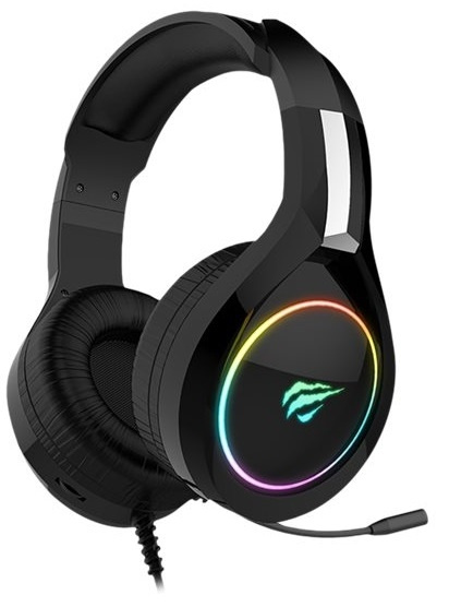 Havit E-sport Gamingheadset med RGB-belysning i gruppen DATORER & KRINGUTRUSTNING / Gaming / Headset hos TP E-commerce Nordic AB (38-89532)