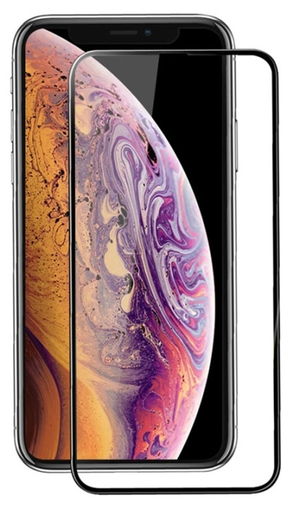 Mr. Yes Heltäckande skärmskydd i härdat glas till iPhone 12 Pro Max, Svart i gruppen SMARTPHONE & SURFPLATTOR / Mobilskydd / Apple / iPhone 12 Pro Max / Skärmskydd hos TP E-commerce Nordic AB (38-89629)