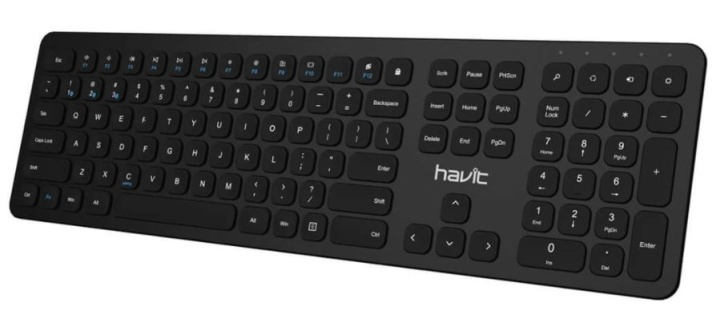 Havit Proline KB235BT Trådlöst tangentbord för flera enheter i gruppen DATORER & KRINGUTRUSTNING / Möss & Tangentbord / Tangentbord / Trådlösa hos TP E-commerce Nordic AB (38-89684)