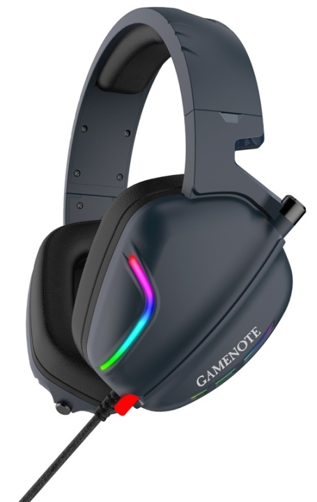 Havit H2019U Headset med RGB i gruppen DATORER & KRINGUTRUSTNING / Gaming / Headset hos TP E-commerce Nordic AB (38-89690)