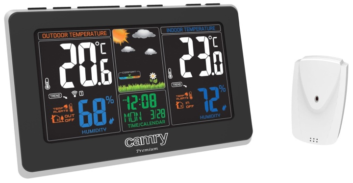 Camry CR 1174 Väderstation i gruppen HEM, HUSHÅLL & TRÄDGÅRD / Fläktar & Klimatprodukter / Termometrar & Väderstationer hos TP E-commerce Nordic AB (38-89840)