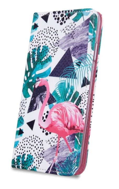 Trendig plånboksväska till iPhone XS Max - Flamingo i gruppen SMARTPHONE & SURFPLATTOR / Mobilskydd / Apple / iPhone XS Max / Fodral hos Teknikproffset Nordic AB (38-90006)