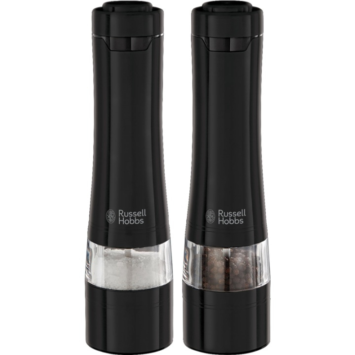 Russell Hobbs Salt&Pepparkvarn Keramisk Stålverk svart stål i gruppen HEM, HUSHÅLL & TRÄDGÅRD / Köksredskap / Saltkvarnar & Pepparkvarnar hos TP E-commerce Nordic AB (38-90187)