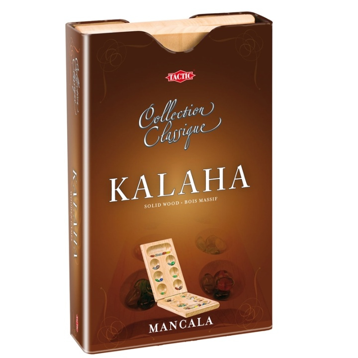 Tactic Kalaha Tin Box i gruppen LEKSAKER, BARN- & BABYPRODUKTER / Spel / Sällskapsspel hos TP E-commerce Nordic AB (38-90373)