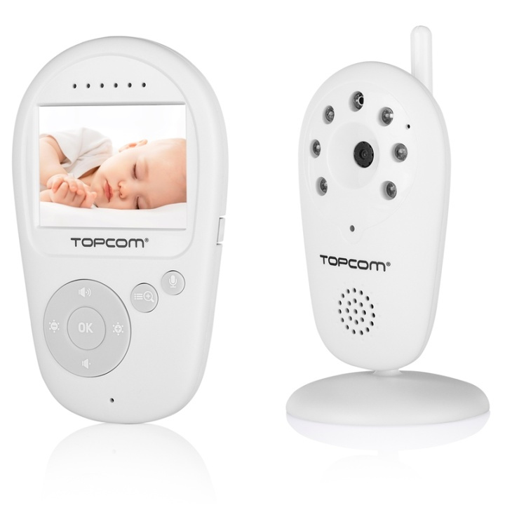 Topcom Digital Baby Video Monitor KS i gruppen LEKSAKER, BARN- & BABYPRODUKTER / Barnsäkerhet / Babyvakt hos TP E-commerce Nordic AB (38-90437)