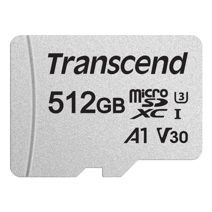 Transcend microSDXC 512GB U3 (R95/W40) i gruppen HEMELEKTRONIK / Lagringsmedia / Minneskort / Micro SD/HC/XC hos TP E-commerce Nordic AB (38-90444)