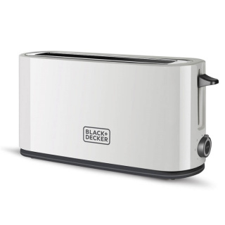 BLACK+DECKER Brödrost 1000W Vit
