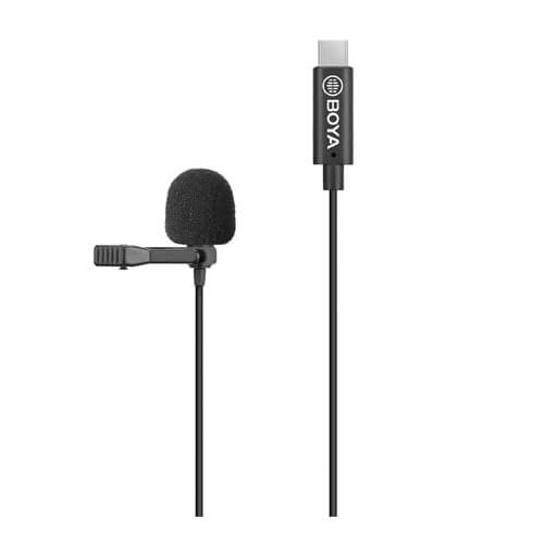 Boya Mikrofon Lavalier By-M3 Usb-C 6M i gruppen HEMELEKTRONIK / Ljud & Bild / Handhållna mikrofoner hos TP E-commerce Nordic AB (38-90552)