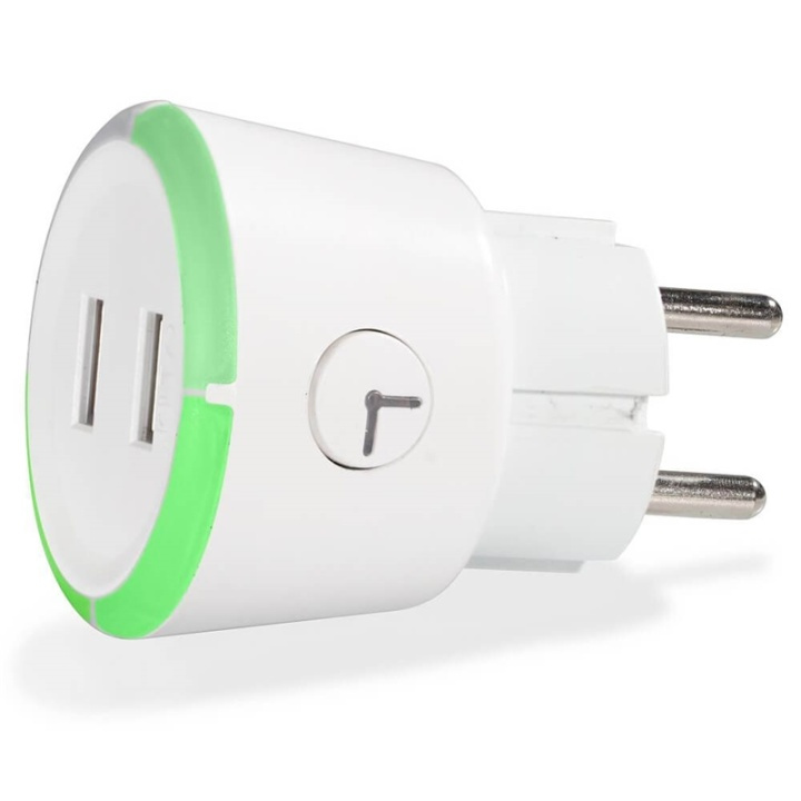 CAPiDi Safety Timer 2x USB 3.4A Vit i gruppen HEM, HUSHÅLL & TRÄDGÅRD / El & Belysning / Timers hos TP E-commerce Nordic AB (38-90601)
