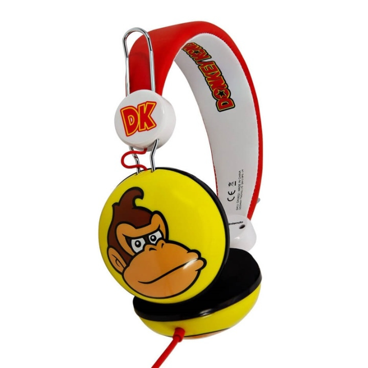 Donkey Kong Hörlur Dome Tween On-Ear 90Db Kong i gruppen HEMELEKTRONIK / Ljud & Bild / Hörlurar & Tillbehör / Hörlurar hos TP E-commerce Nordic AB (38-90620)