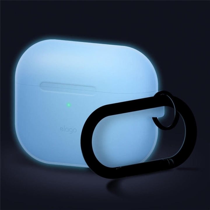 Elago Skyddsväska för Airpod Pro med Hängare Blå i gruppen HEMELEKTRONIK / Ljud & Bild / Hörlurar & Tillbehör / Tillbehör hos TP E-commerce Nordic AB (38-90623)