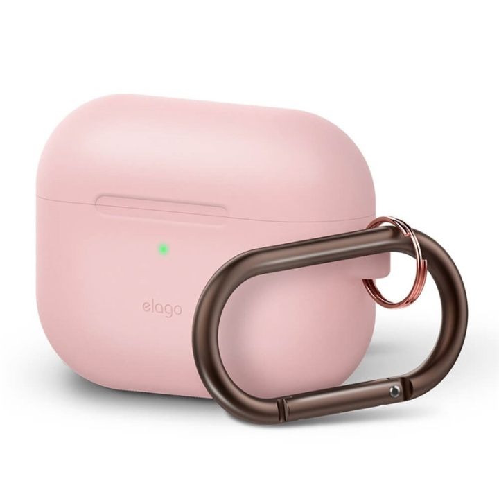 Elago Skyddsväska för Airpod Pro med Hängare Rosa i gruppen HEMELEKTRONIK / Ljud & Bild / Hörlurar & Tillbehör / Tillbehör hos TP E-commerce Nordic AB (38-90624)