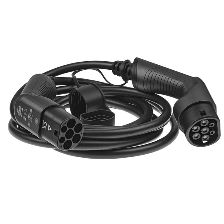 greencell EV Cable Type2 11kW 5m i gruppen BIL / Laddkablar & Laddboxar till Elbil hos TP E-commerce Nordic AB (38-90693)